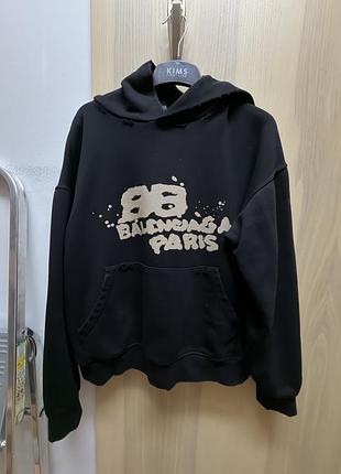 Худи balenciaga, состояние идеальное. размер: s-m