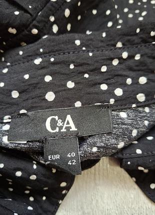 Жіноча блуза в горох c&a 7