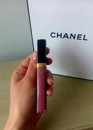 Chanel rouge coco gloss увлажняющий ультраглянцевый блеск для губ 119 оттенок