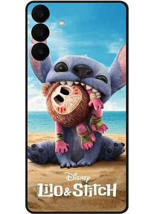 Силиконовый чехол бампер для samsung a27 лило и стич stitch