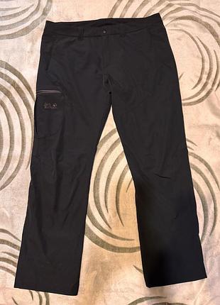 Мужские трекинговые брюки jack wolfskin flex shield softshell, размер eu 54 (xl) оригинал