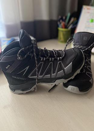 Трекінгові черевики salomon robson mid gtx gore-tex (розмір 37.5 / 23 см)