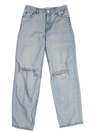 Джинсы женские светло голубые zara, размер xs