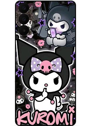 Силиконовый чехол для samsung a27 с картинкой куроми kuromi