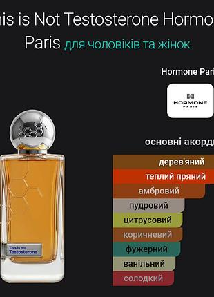 This is not testosterone hormone paris