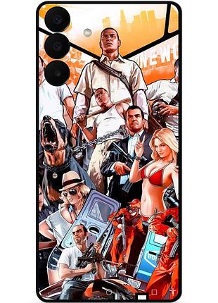 Чехол силиконовый бампер для samsung a27 гта gta