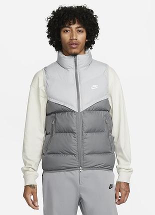 Жилетка муж. nike storm-fit windrunner grey (арт. fb8193-077) l (50-52)
