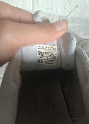 Кожаные кроссовки reebok 4