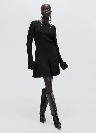 Черное платье h&m