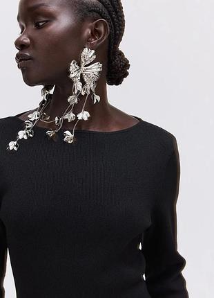 Черное платье h&m 4