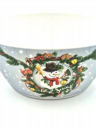 Праздничные керамические миски (салатники)