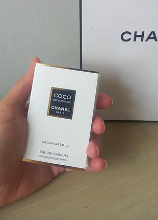Новинка 2026! coco mademoiselle crush absolu от chanel, 1.5 мл