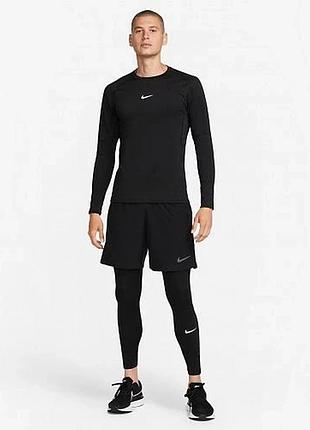 Легінси чоловічі nike pro warm tights black (арт. fb7961-010) m (46-48)