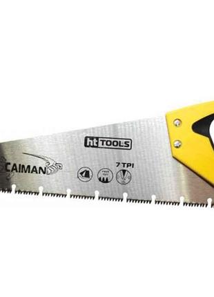 Ножівка столярн. caiman , 400мм, 7 tpi 26-003 тм ht tools