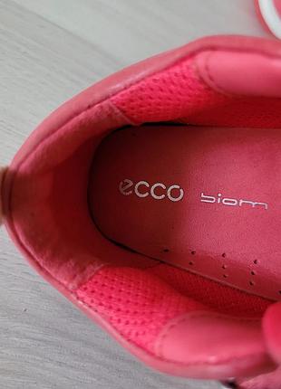 Ботинки кожаные оригинал ecco biom mini гг.20 8