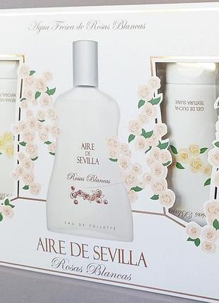 Instituto espanol aire de sevilla rosas blancas набір для жінок