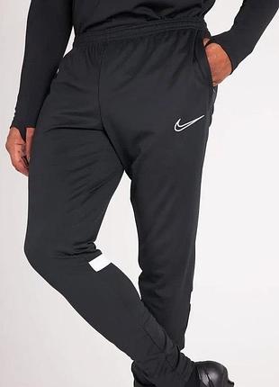 Мужские черные легкие спортивные штаны nike dri fit оригинал тренировочные брюки найк драй фит
