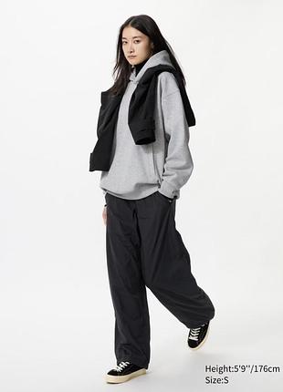 Утеплені штани на флісі uniqlo warm lined trousers (longer)