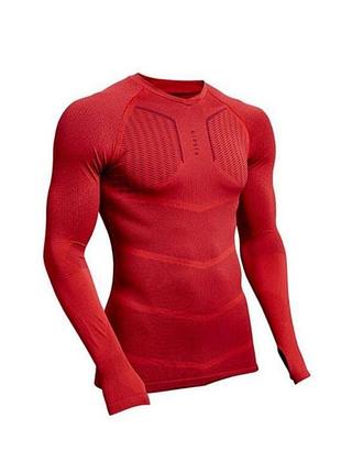 🏷️ термофутболка kipsta keepdry 500 (decathlon) — чоловіча / червона, p.s