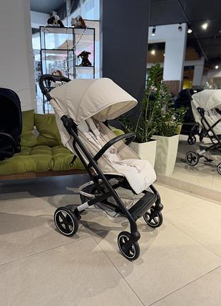 Прогулочная коляска cybex beezy 2026 цвет dune grey с бампером