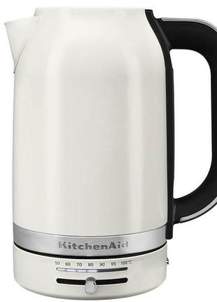 Электрочайник kitchenaid 5kek1701epl 1,7 л белый фарфоровый 5168238