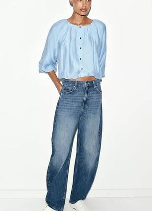 Повітряна блуза zara 4