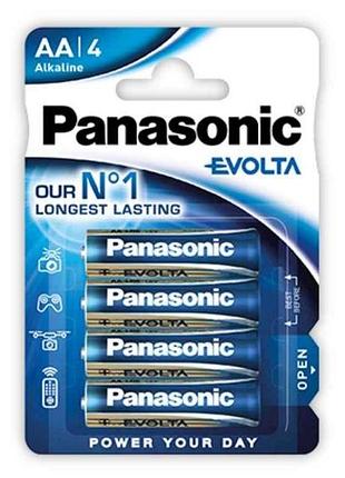 Батарейка лужна lr03/aaa evolta 1x4 шт. тм panasonic