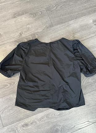 Блуза чорна h&m жіноча м 3