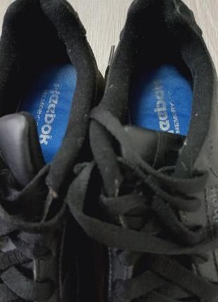 Кожаные женские кроссовки reebok 9