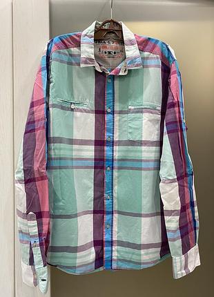 Рубашка в клеточку из 100 % хлопка jack & jones
