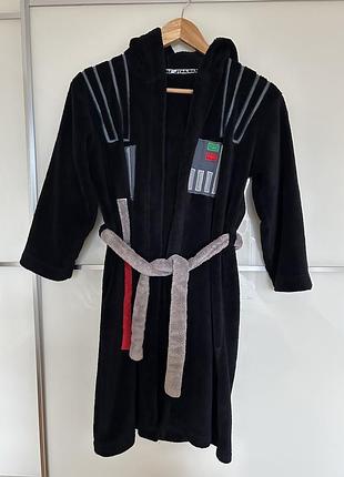 Теплий махровий халат star wars р. 140-146