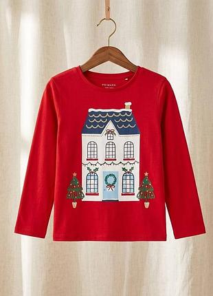 Хлопковый лонг primark 5-6роков, 6-7роков