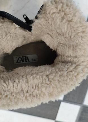 Зимові сапожки zara 4