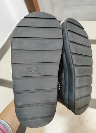 Зимові сапожки zara 5