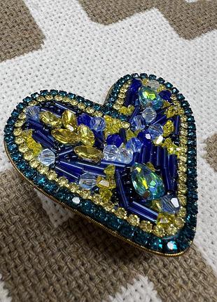 Брошка жіноча український стиль 💛💙 2