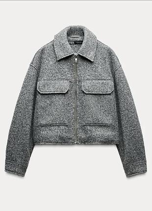 Бомбер zara