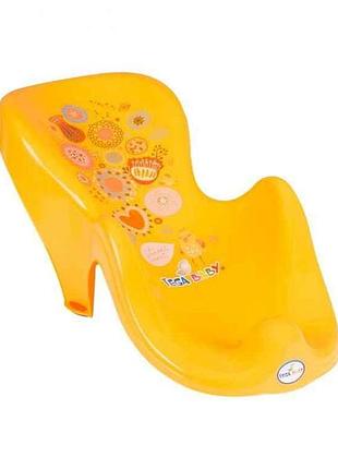 Горка для купания желтый фольк (fl-003-113, yellow) тм tega