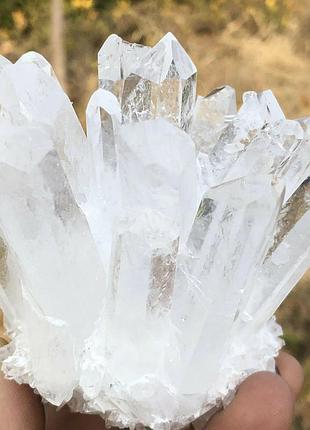 Натуральний камінь білого кварцу white quartz 100 г — природний мінерал для медитації, колекції та декору