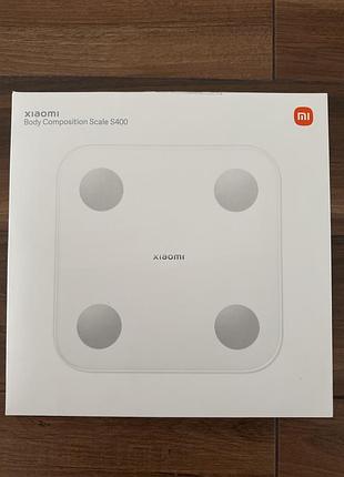 Розумні ваги, ваги підлогові  xiaomi body composition scale s400 white 2