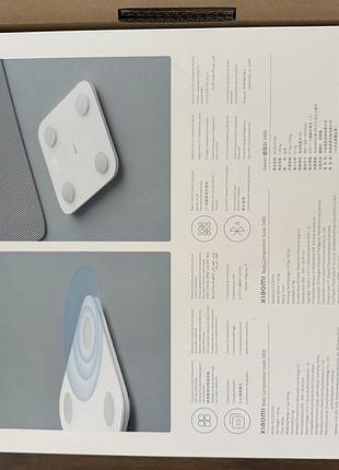 Розумні ваги, ваги підлогові  xiaomi body composition scale s400 white 4