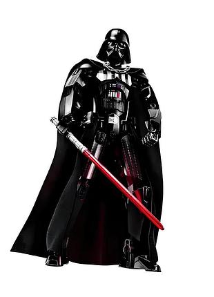 Конструктор дарт вейдер 30 см — фигурка darth vader из звездных войн (star wars), сборная модель героя, игрушка для детей и