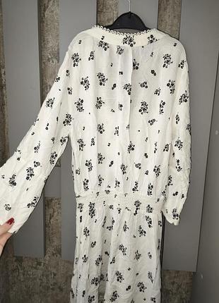 Платье в стиле вышиванки h&amp;m divided 5