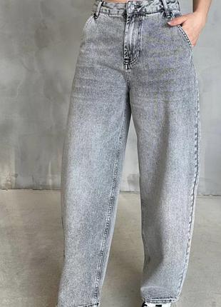 Жіночі джинси it’s bagis denim,розмір 32 (xxs/xs),сірі baggy