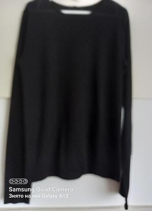 Молодежная кофта zara тонкой вязки 50% вискоза