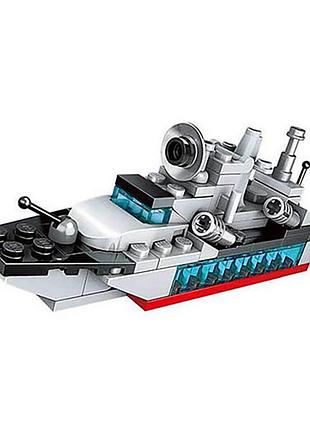 Конструктор "військова техніка" qman 1411 guardian destroyer