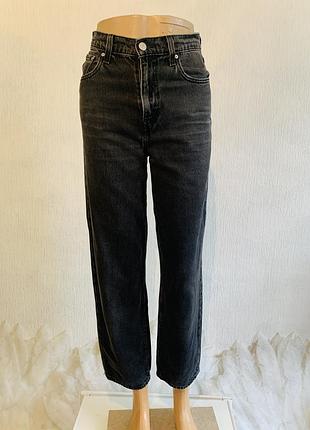 Чорні прямі джинси levi’s premium