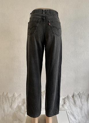 Чорні прямі джинси levi’s premium 2