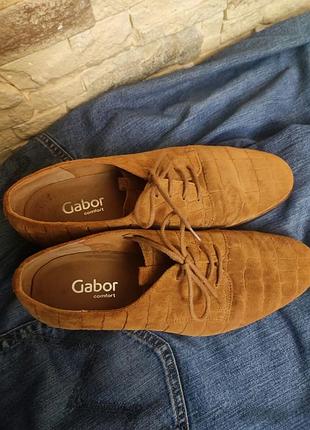 Туфлі замшеві gabor