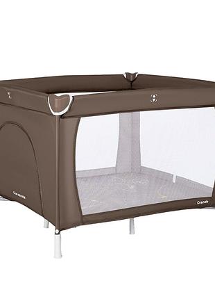 Манеж carrello grande crl-18104 chocolate brown