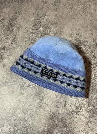 Шапка columbia snowflake из шерсти 3